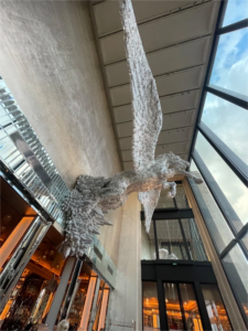 a silver mirror pegasus